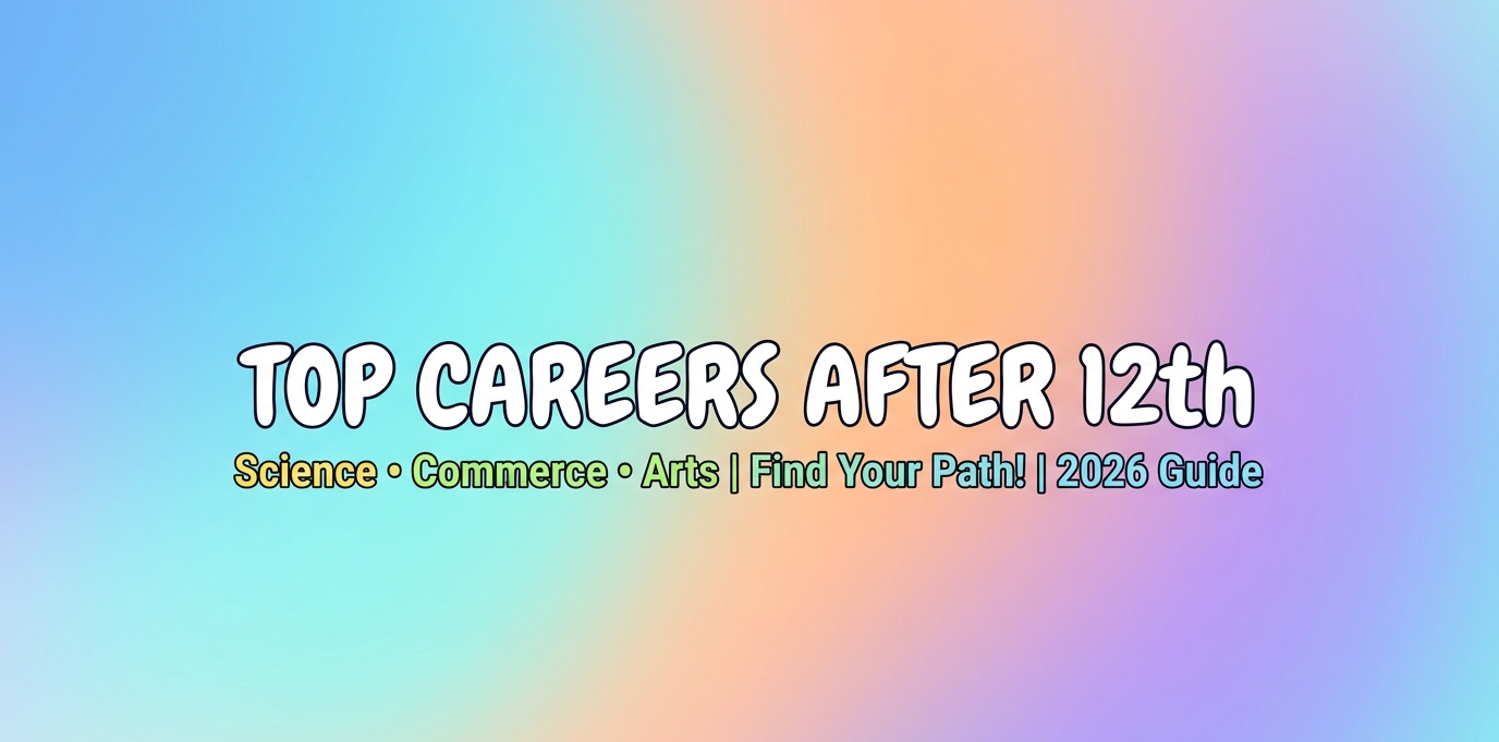 Top 10 Career Options After 12th: A Complete Stream-wise Guide 2026